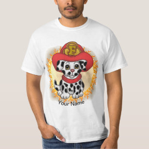 Camiseta do Bombeiro Cachorro Puppy