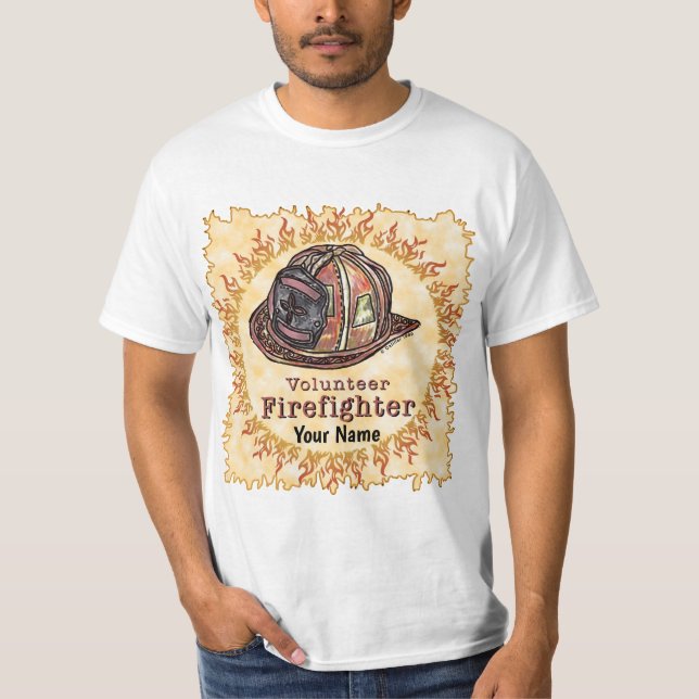 Camiseta do Bombeiro Voluntário (Frente)