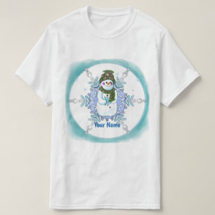 Camiseta do Boneco de Neve Granny Snowflake