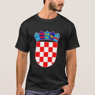 Camiseta do Brasão de Armas da Croácia Patrimôni