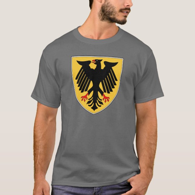 Camiseta do Brasão de Armas da Deutschland (Frente)