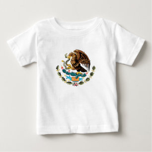 Camiseta do brasão mexicano