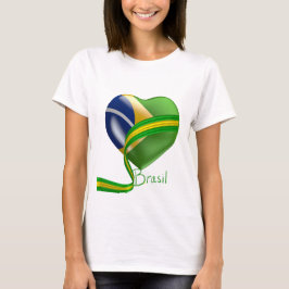 Camiseta Do Brasil Para o Mundo, Com Estilo