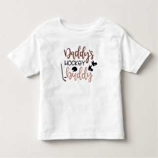 Camiseta do Buddy Toddler de Hockey do pai