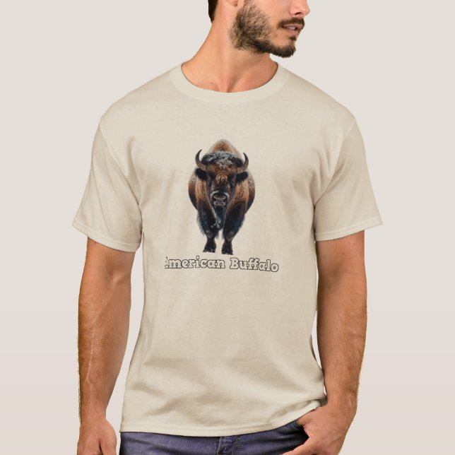 Camiseta do Búfalo Americano (Frente)