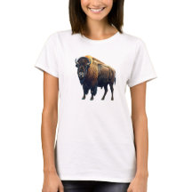 Camiseta do Búfalo Americano