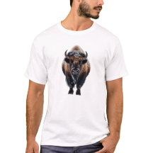 Camiseta do Búfalo Americano