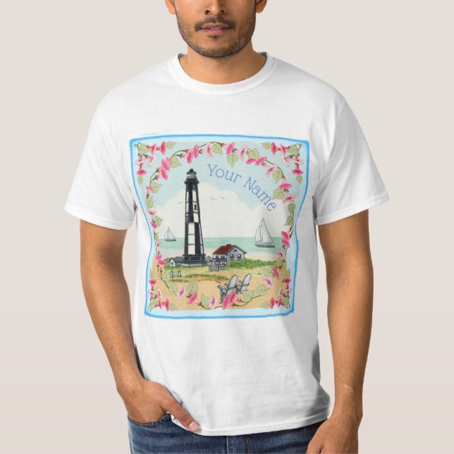 Camiseta do Cabo Henry Lighthouse (Frente)