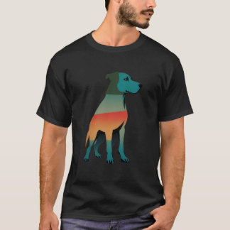 Camiseta do Cachorro Húngaro ao Pôr do Sol