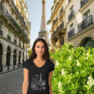 Camiseta do café de Paris