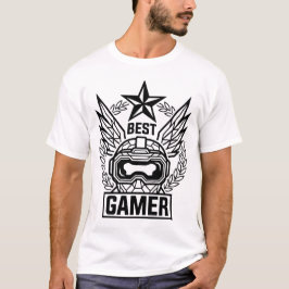 Camiseta do Campeão de E-Sports Melhor Gamer - Ócu