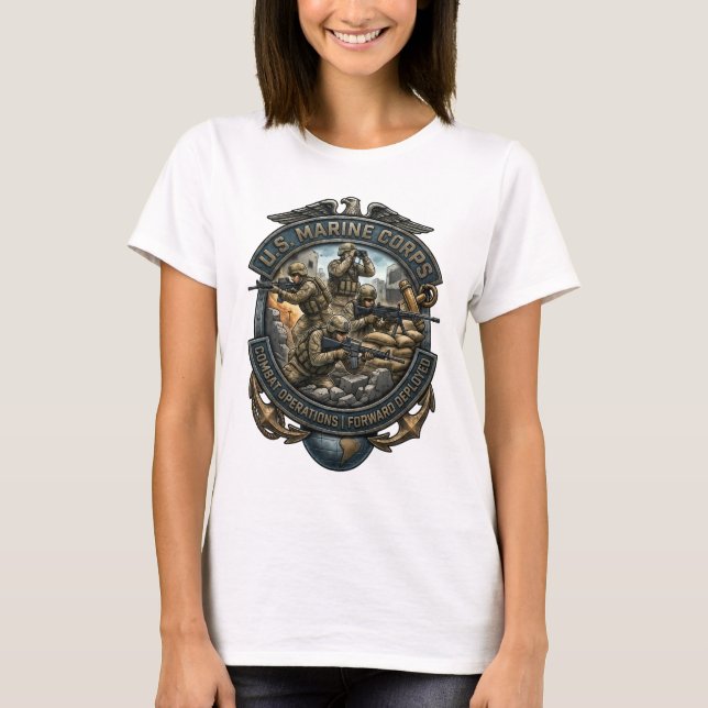 Camiseta do Campo de Batalha Naval (Frente)