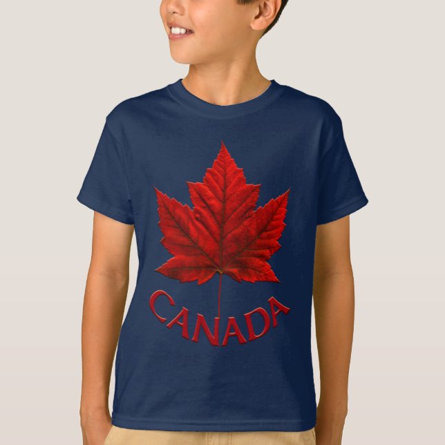 Camiseta do Canadá Camiseta orgânica - Camisa do C (Frente)