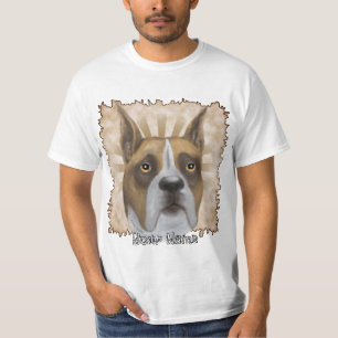 Camiseta do cão Boxer