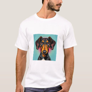 Camiseta do cão Dachshund