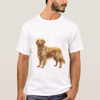 Camiseta do Cão Fantasia Dourado