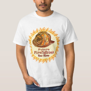 Camiseta do capacete FireFighter
