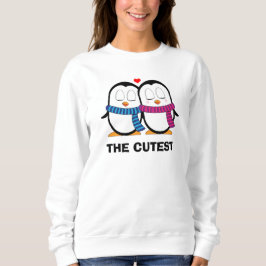 Camiseta do Casal de Pinguins Mais Fofo