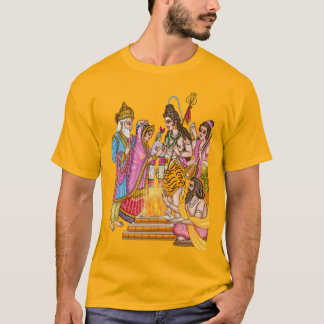 Camiseta do Casamento de Shiva Parvati