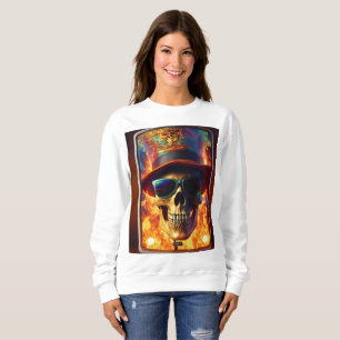 Camiseta do Caveira Rock & Roll - Espírito do Rebe