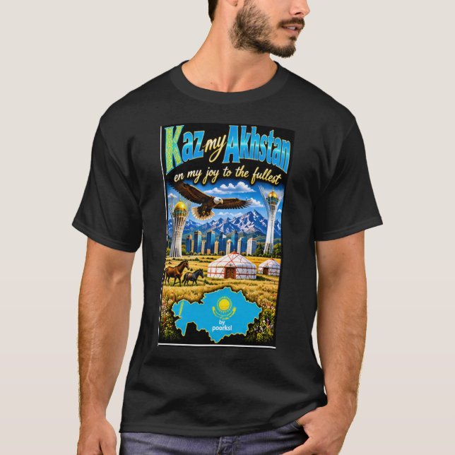 Camiseta do Cazaquistão (Frente)