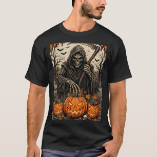 Camiseta do Ceifeiro do Estilo de Vida de Hallowee