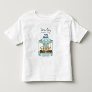 Camiseta do Chá de Bebê do Time Menino 2025