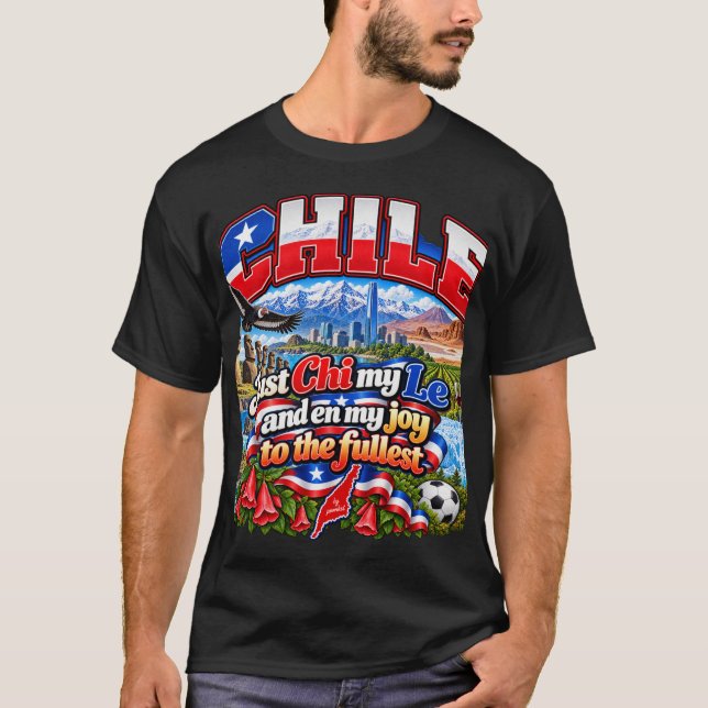 Camiseta do Chile (Frente)