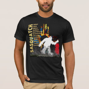 Camiseta do Chili New Mexico Hatch e Sasquatch