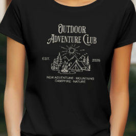 Camiseta do Clube de Aventura ao Ar Livre