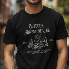 Camiseta do Clube de Aventura ao Ar Livre