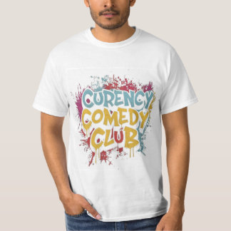 Camiseta do clube de comédia monetária