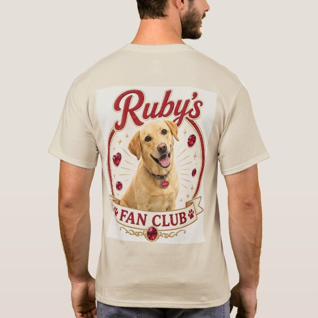Camiseta do Clube de Fãs da Ruby (Verso)