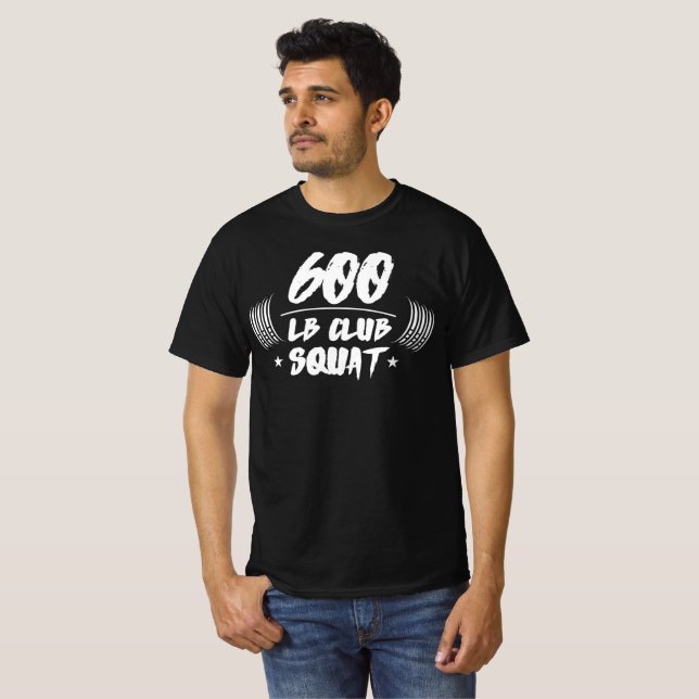 Camiseta do Clube de Levantamento de Peso 272kg (Frente Completa)