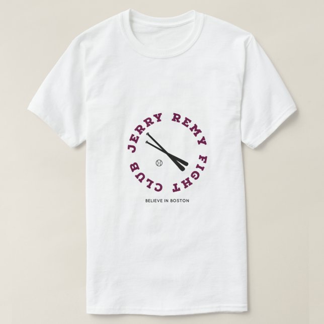 Camiseta do clube de luta Jerry Remy  (Frente do Design)