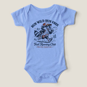 Camiseta do Clube de Trail Running Run Wild Run Fr