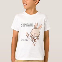 Camiseta do Coelho de Karatê