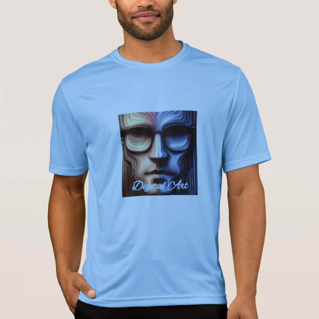 Camiseta do Concorrente Esportivo-Tek Masculina (Frente)