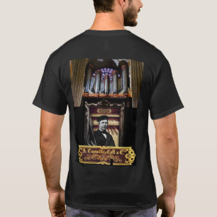 Camiseta do Construtor de Órgãos de Tubos CAVAILLE