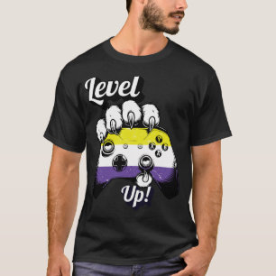 Camiseta do Controle Tiger Paw de Orgulho Não Biná