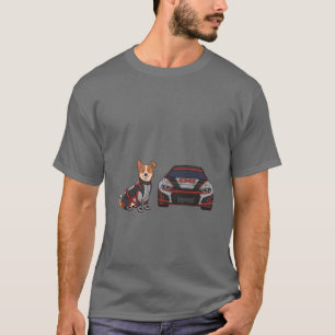 Camiseta do corredor de stock car pooch