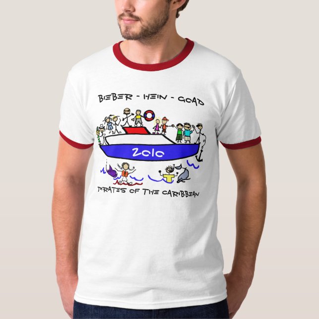 Camiseta do cruzeiro da família (Frente)
