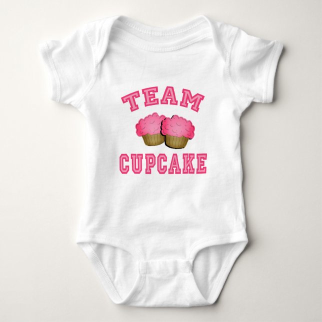 Camiseta do cupcake da equipe, Hoodies, canecas, (Frente)