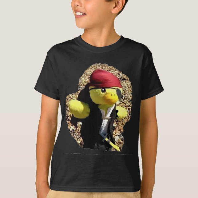 Camiseta do Danny Duck o Pirata (Frente)