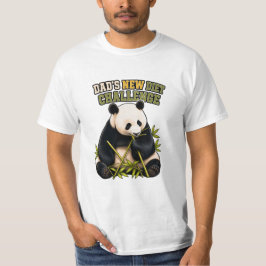 Camiseta do Desafio de Dieta do Panda no Dia dos P