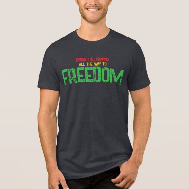 Camiseta Do desejo à liberdade (Frente)