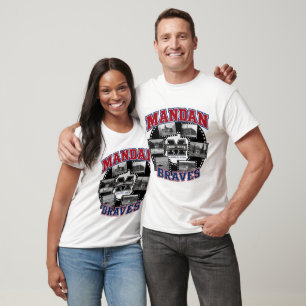 Camiseta do Dia da Independência do Mandan Braves