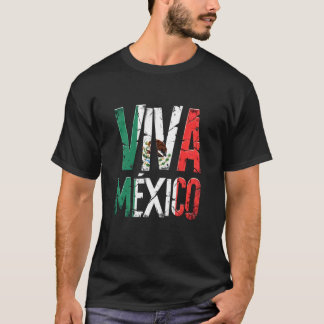 Camiseta do Dia da Independência do México  Viva B