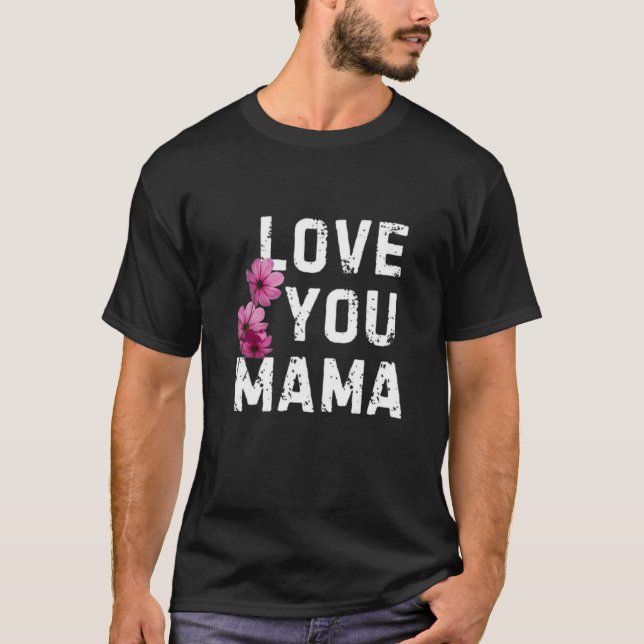 Camiseta do dia da mamãe (Frente)