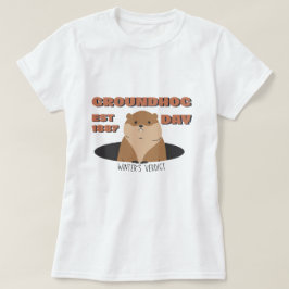 Camiseta do Dia da Marmota | Retro EST 1887